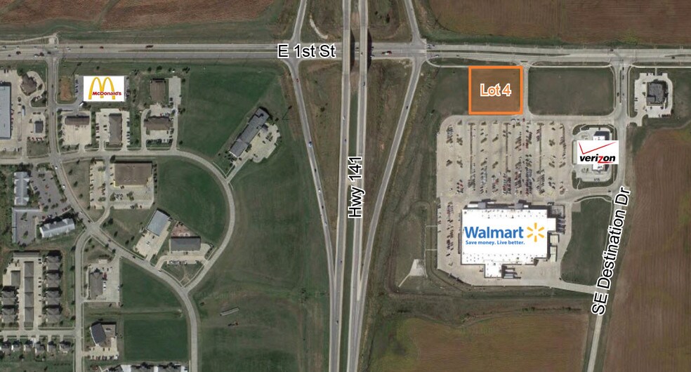 2080 E 1st St, Grimes, IA for sale - Aerial - Image 1 of 1