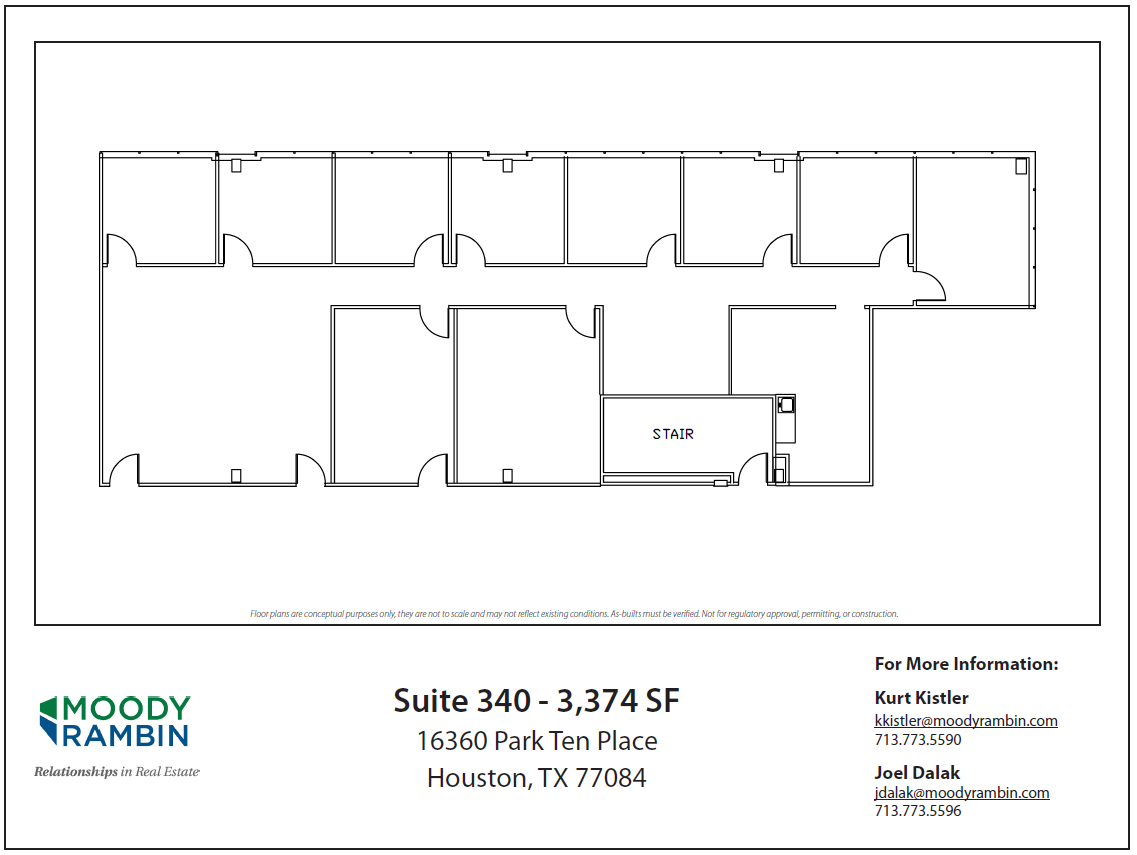 16360 Park Ten Place Dr, Houston, TX for lease Floor Plan- Image 1 of 1