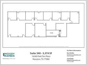 16360 Park Ten Place Dr, Houston, TX for lease Floor Plan- Image 1 of 1