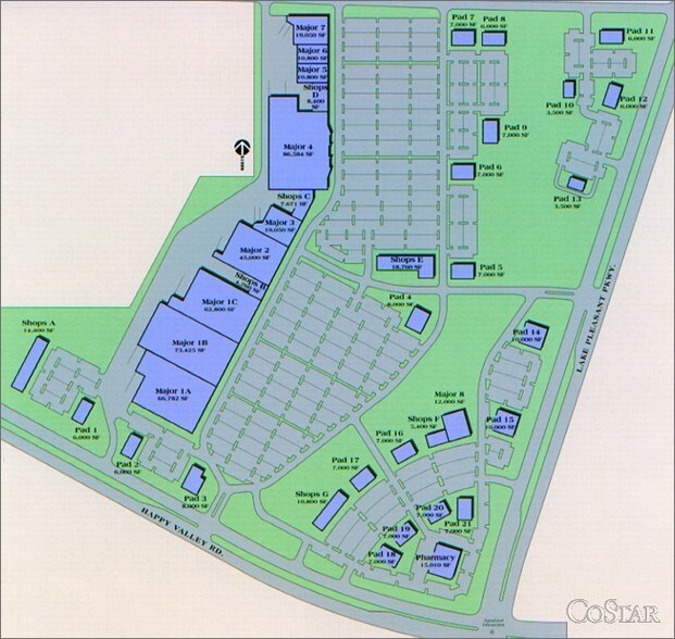 Happy Valley Rd Lake Pleasant Parkway, Peoria, AZ, 85345 Retail