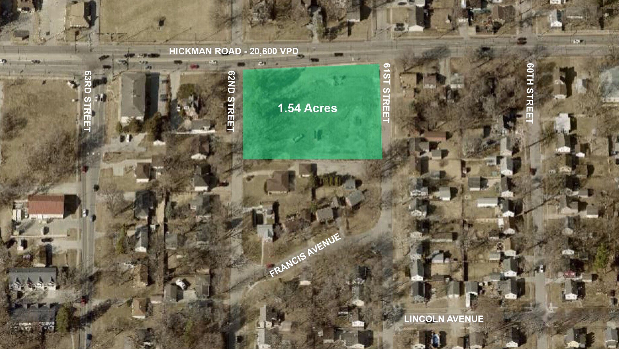 6100 Hickman Rd, Des Moines, IA for sale Aerial- Image 1 of 1