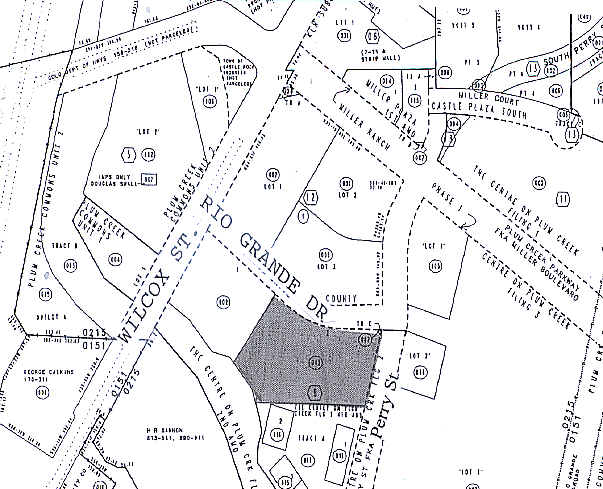 755 S Perry St, Castle Rock, CO for sale - Plat Map - Image 2 of 7