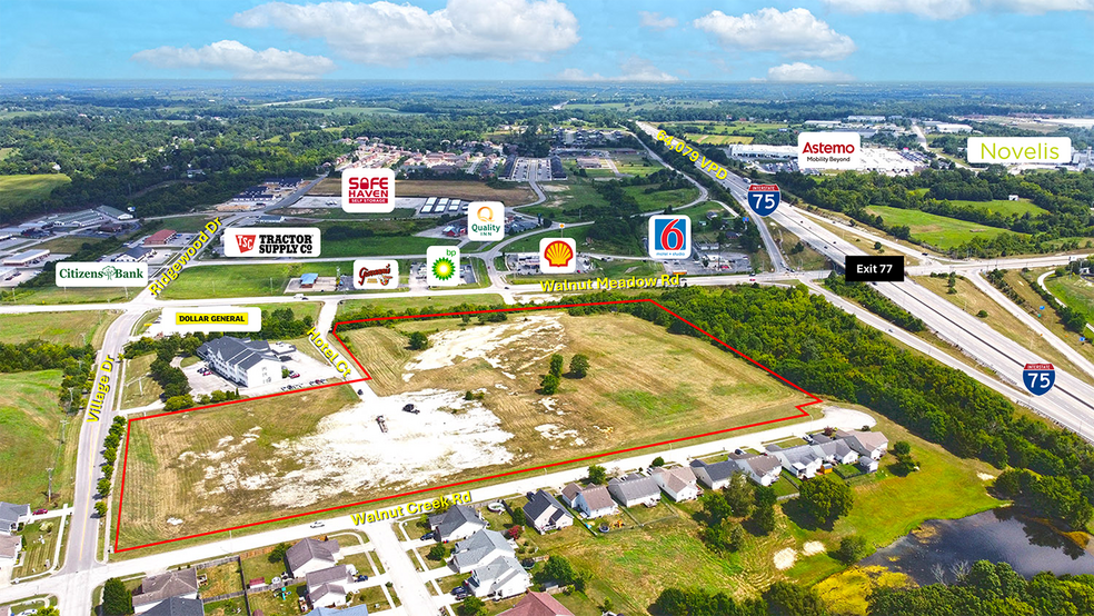 351 Hotel Ct, Berea, KY for sale - Aerial - Image 3 of 8