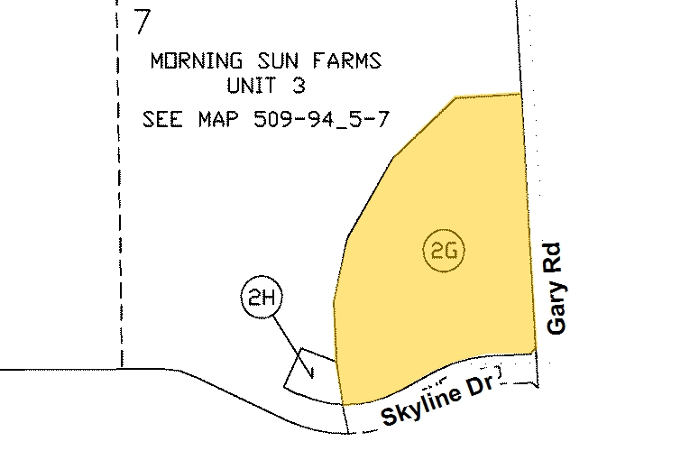 Skyline Dr & Gary Rd, Queen Creek, AZ for sale - Plat Map - Image 1 of 1