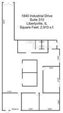 1840 Industrial Dr, Libertyville, IL for lease Floor Plan- Image 1 of 1