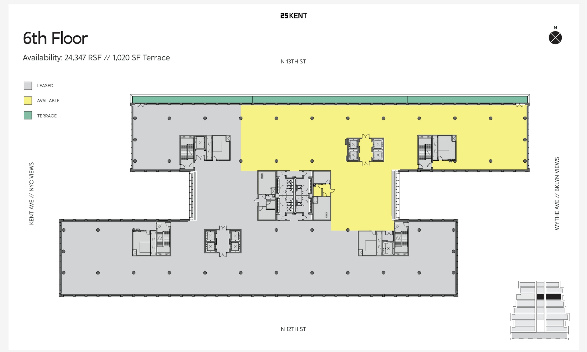 25 Kent Ave, Brooklyn, NY for lease Interior Photo- Image 1 of 1