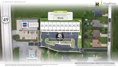 1 Kreed Lane, Brookland, AR for lease Site Plan- Image 1 of 2