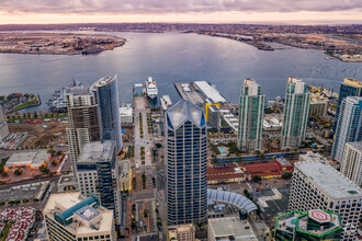 600 W Broadway, San Diego, CA - aerial  map view