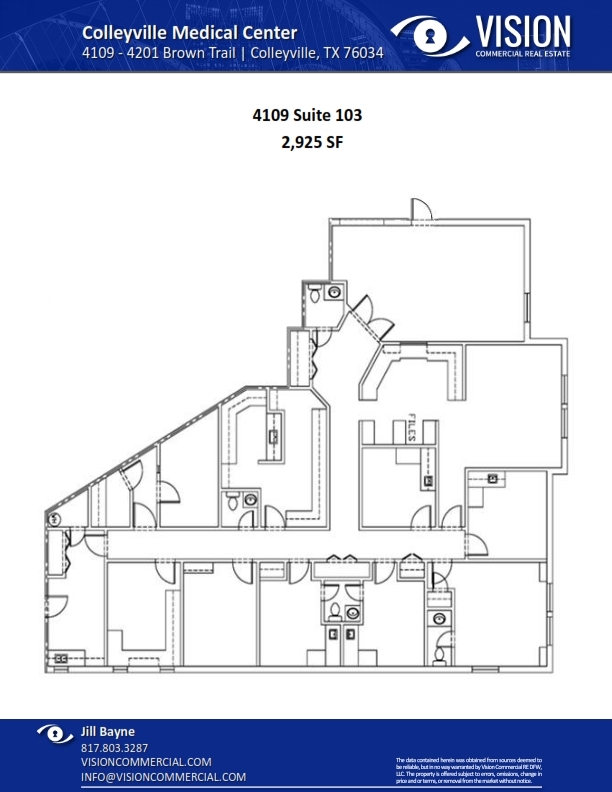 4109-4201 Brown Trl, Colleyville, TX for lease Floor Plan- Image 1 of 1