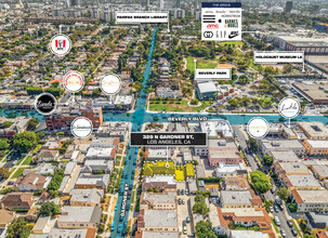 329 N Gardner St, Los Angeles, CA - aerial  map view - Image1