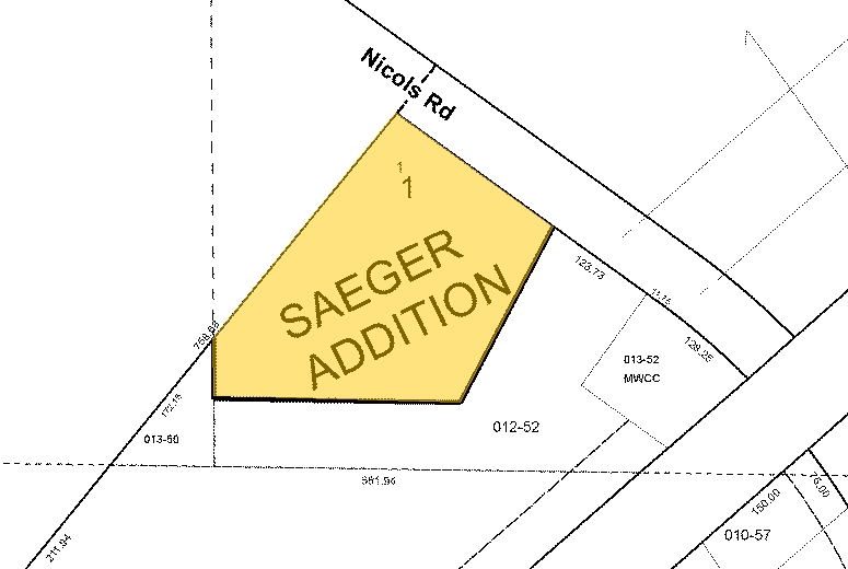 3735 Nicols Rd, Saint Paul, MN for lease - Plat Map - Image 1 of 1