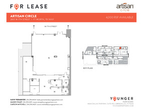 2973 W 7th St, Fort Worth, TX for lease Floor Plan- Image 1 of 6