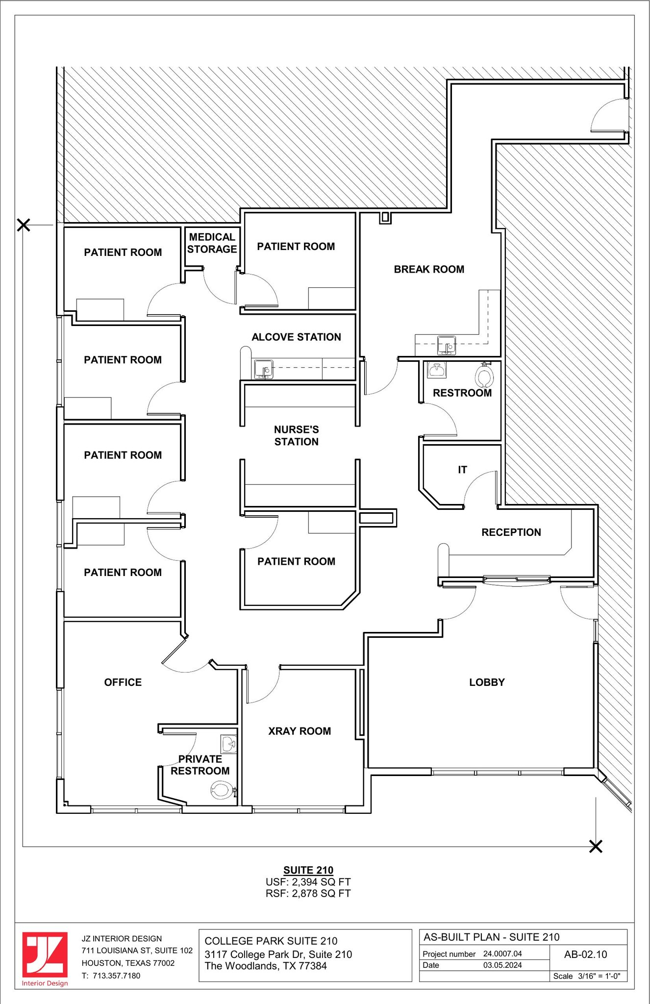 3117 College Park Dr, The Woodlands, TX for lease Floor Plan- Image 1 of 1