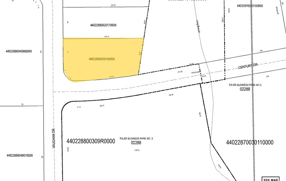 3001 Century Dr, Rowlett, TX for sale - Plat Map - Image 2 of 5