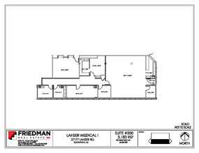 27177 Lahser Rd, Southfield, MI for lease Floor Plan- Image 1 of 2