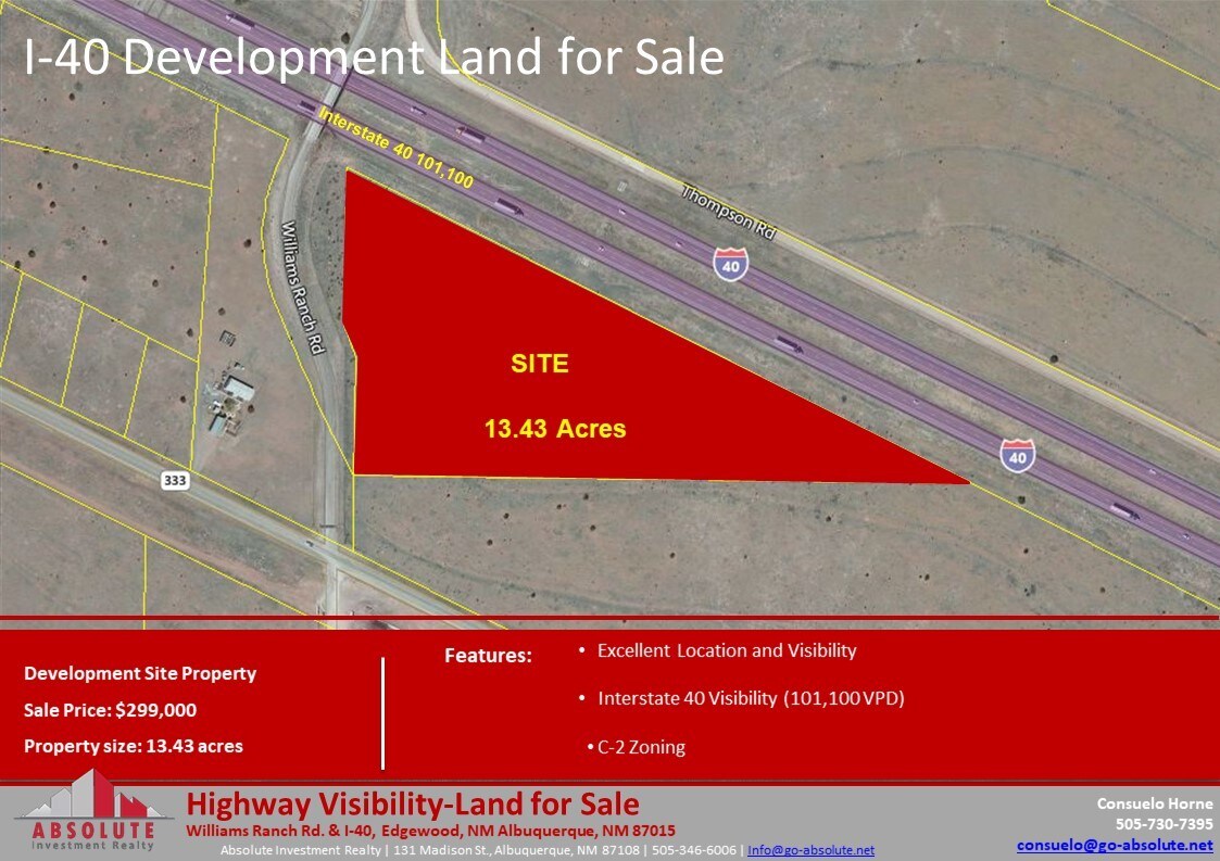 Williams Ranch Rd, Edgewood, NM for sale Building Photo- Image 1 of 1