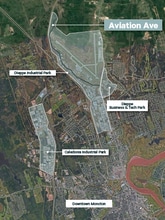 1275 De L'aviation Av, Dieppe, NB - AERIAL  map view