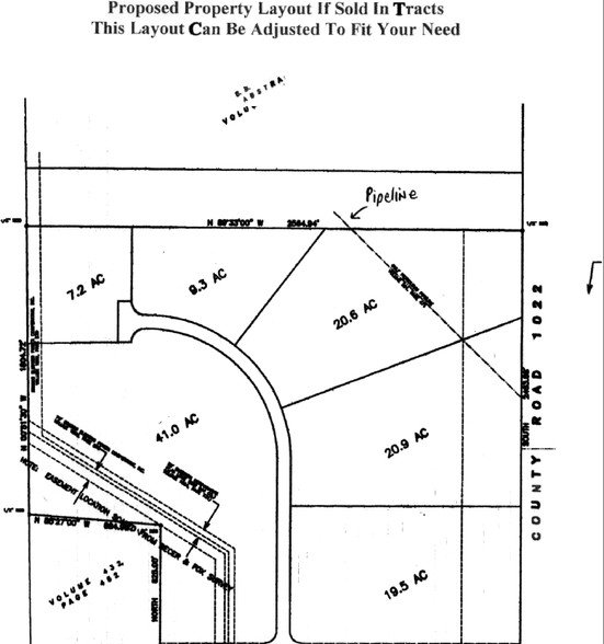 3601 CR 1022, Cleburne, TX for sale - Plat Map - Image 3 of 7