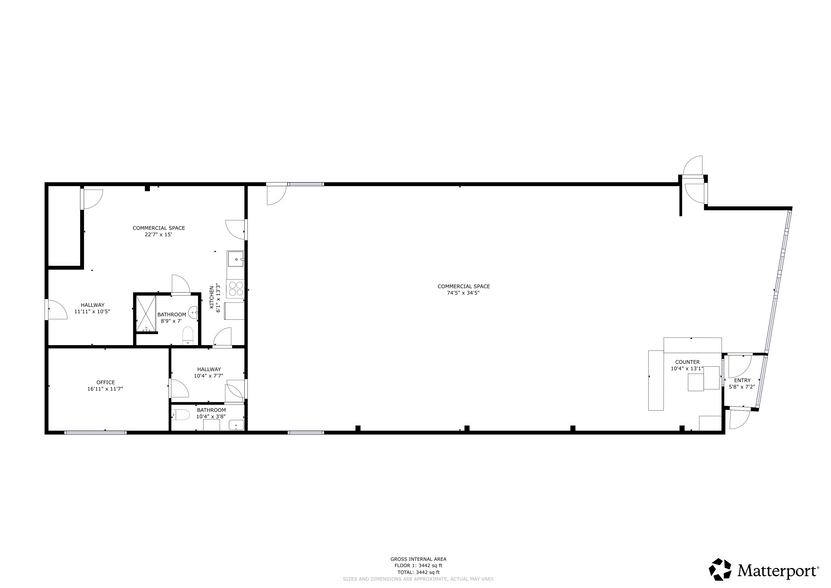 1 Hudson Ave, Chatham, NY for lease - Floor Plan - Image 2 of 9
