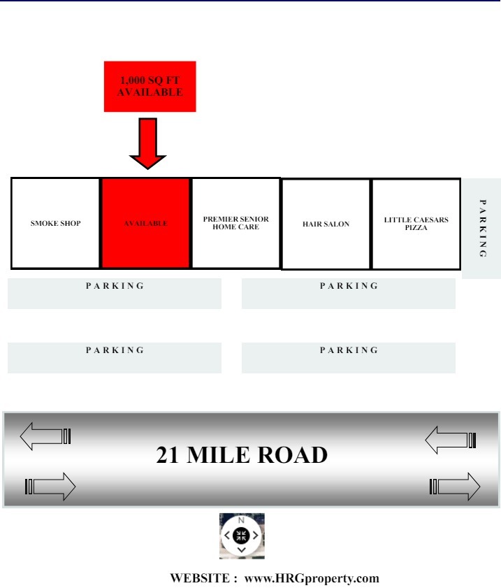 23111 21 Mile Rd, Macomb Township, MI for lease Floor Plan- Image 1 of 1