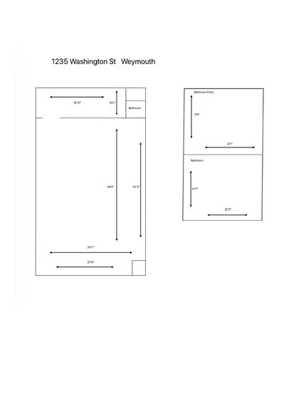 1229 Washington St, Weymouth, MA for lease - Building Photo - Image 2 of 2