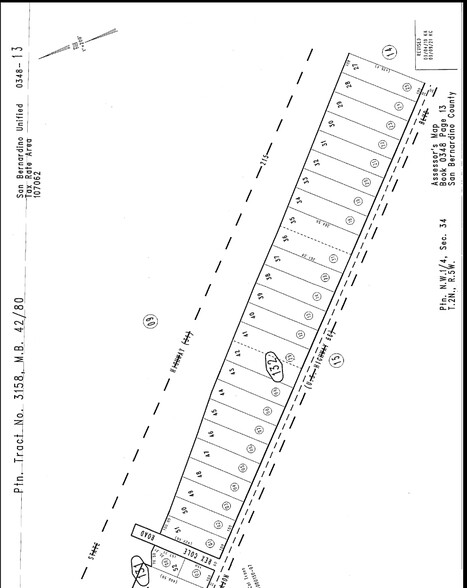 18654 Cajon Blvd, San Bernardino, CA for sale - Plat Map - Image 3 of 3