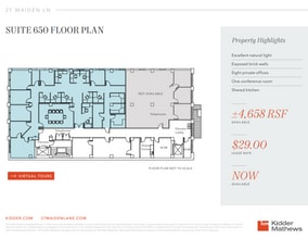 27 Maiden Ln, San Francisco, CA for lease Floor Plan- Image 1 of 1