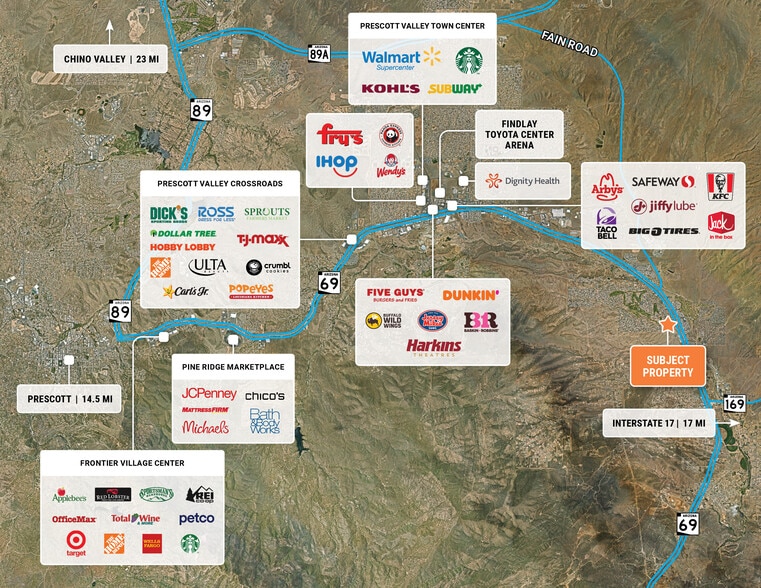 12151 AZ-69, Dewey, AZ for sale - Aerial - Image 3 of 3