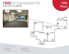 1990 W Camelback Rd, Phoenix, AZ for lease Floor Plan- Image 1 of 1