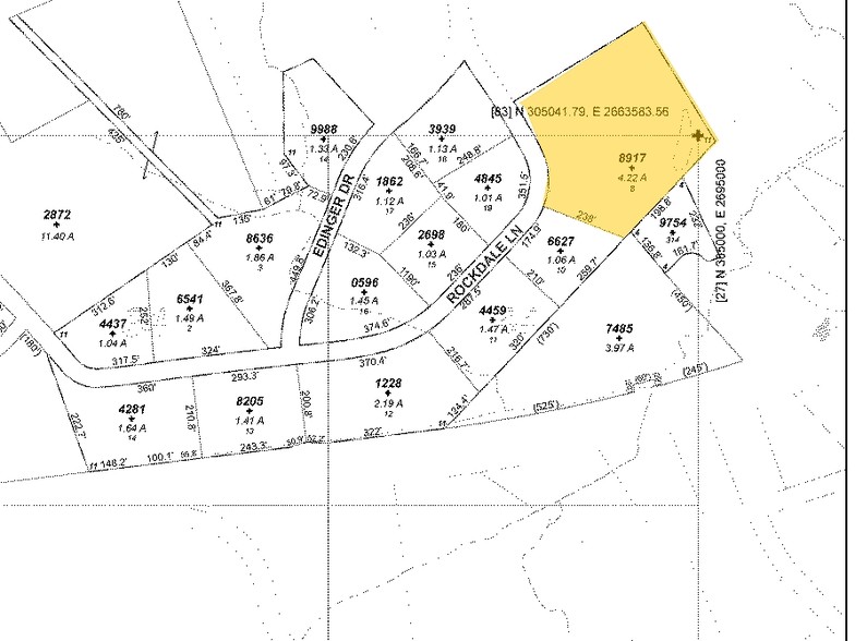 1504 Rockdale Ln, Stroudsburg, PA for sale - Plat Map - Image 2 of 3