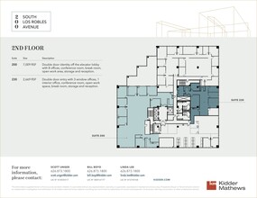 200 S Los Robles Ave, Pasadena, CA for lease Floor Plan- Image 1 of 1