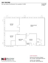 2601 E Oakland Park Blvd, Fort Lauderdale, FL for lease Floor Plan- Image 1 of 5