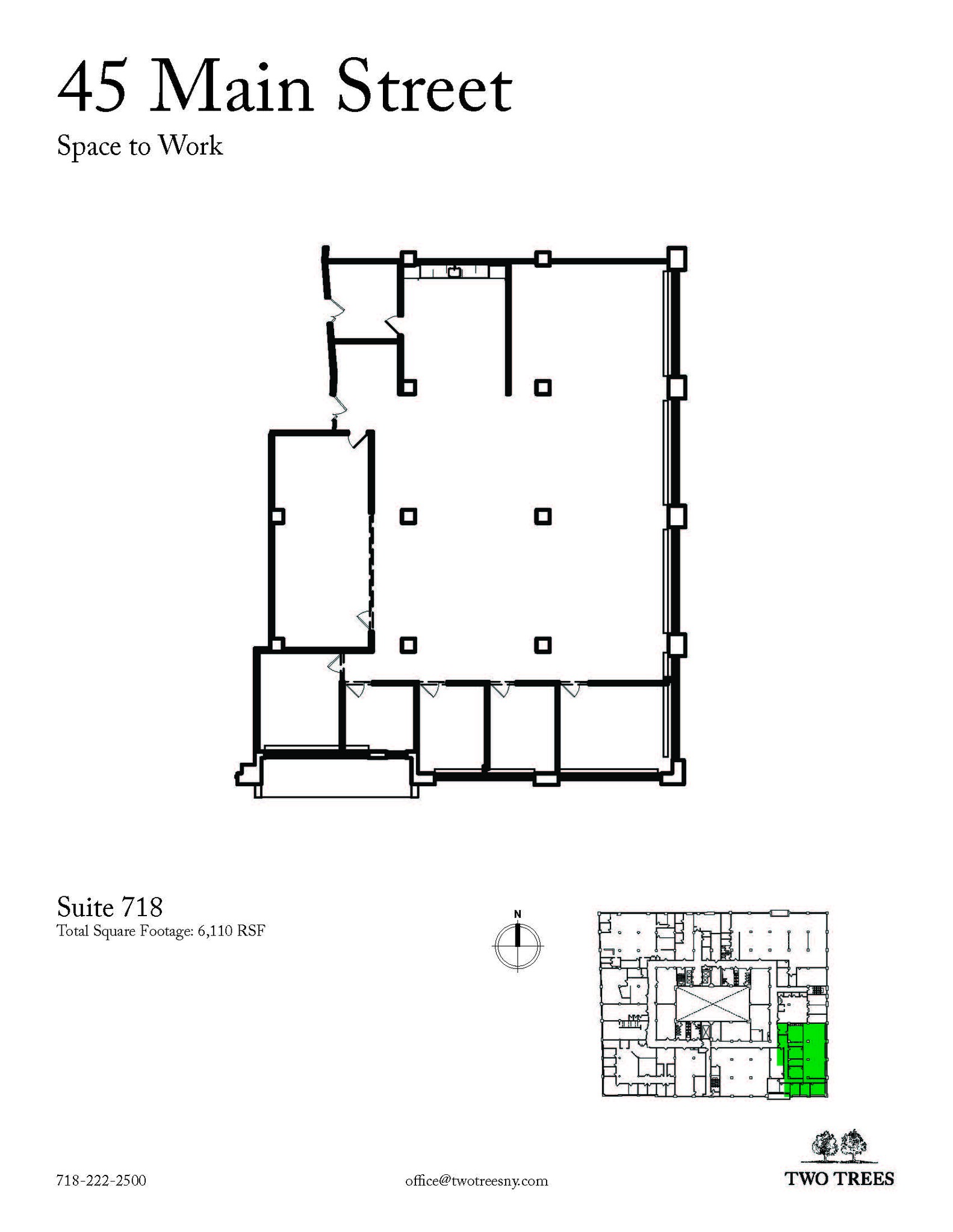 45 Main St, Brooklyn, NY for lease Floor Plan- Image 1 of 10