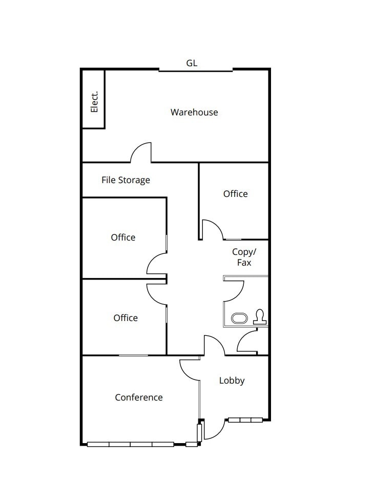 733-747 Ames Ave, Milpitas, CA for lease Floor Plan- Image 1 of 1