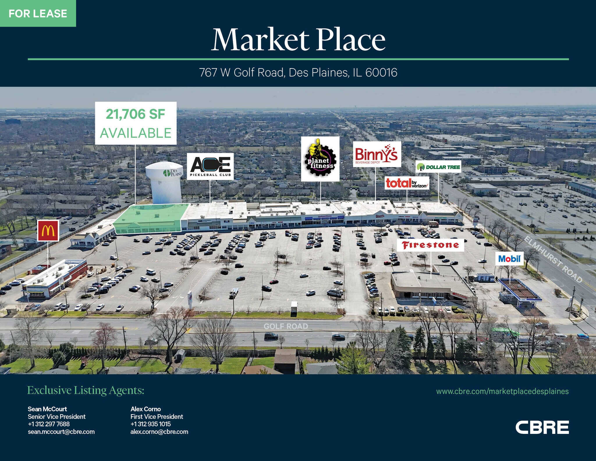 727 W Golf Rd, Des Plaines, IL for lease Primary Photo- Image 1 of 10