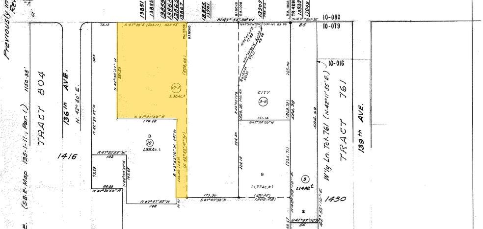 13847 E 14th St, San Leandro, CA for lease - Plat Map - Image 3 of 14