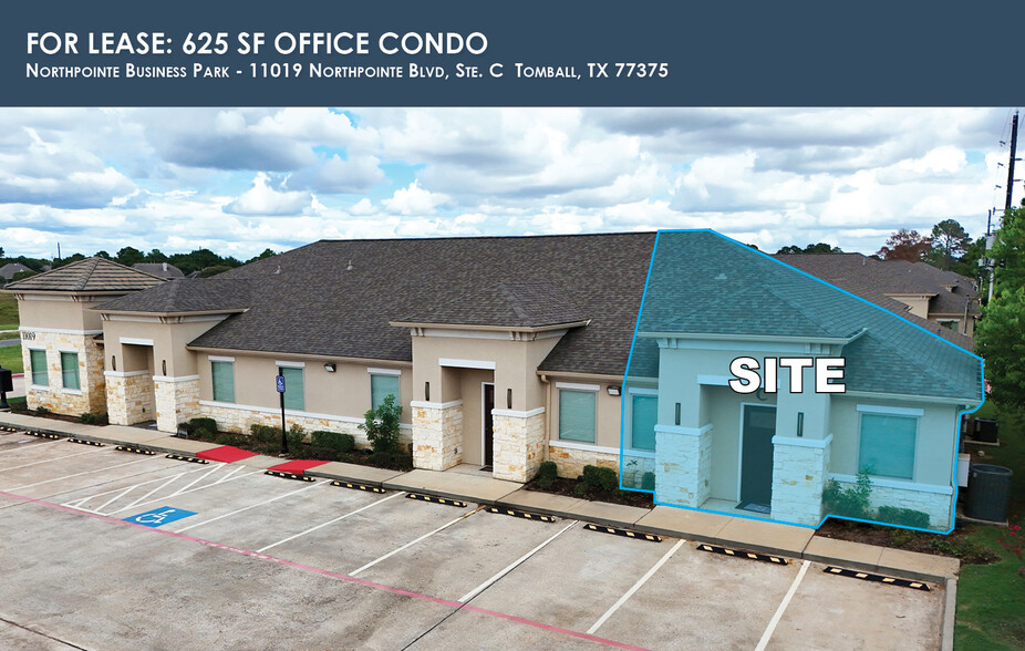 11019 Northpointe Blvd, Tomball, TX for lease - Building Photo - Image 1 of 13