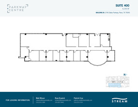 2745 Dallas Pky, Plano, TX for lease Floor Plan- Image 1 of 2