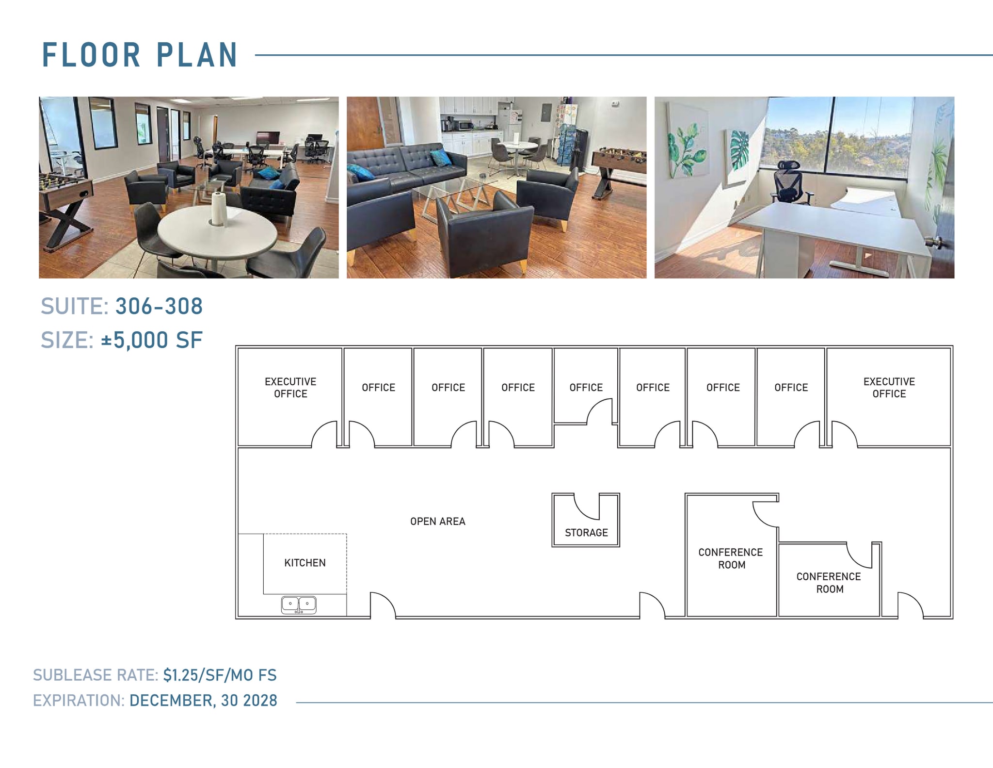 5703 Oberlin Dr, San Diego, CA for lease Floor Plan- Image 1 of 1