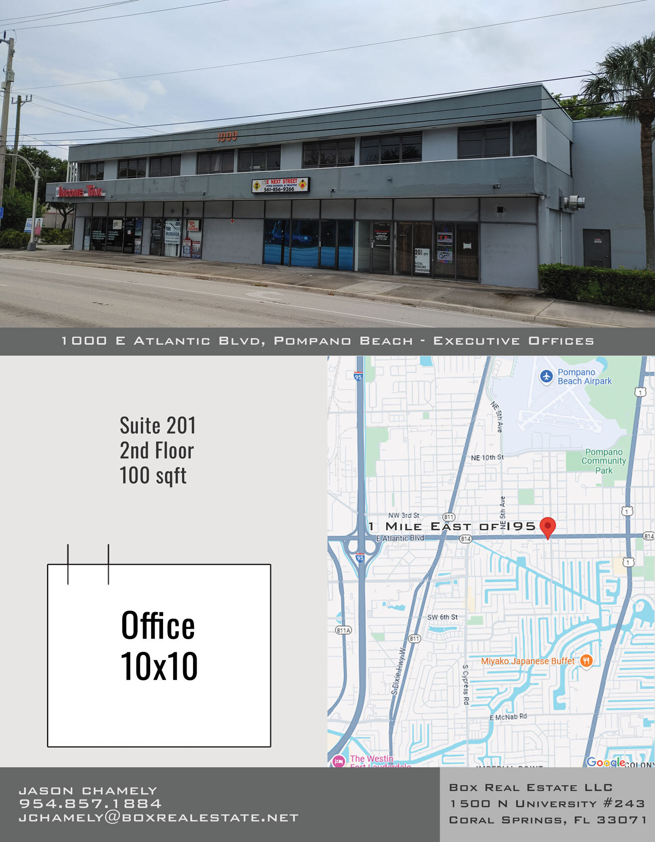 1000 E Atlantic Blvd, Pompano Beach, FL for lease Building Photo- Image 1 of 1