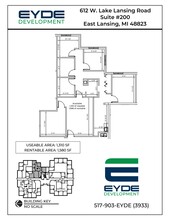 612 W Lake Lansing Rd, East Lansing, MI for lease Site Plan- Image 1 of 1