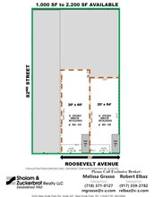 82-03-82-05 Roosevelt Ave, Jackson Heights, NY for lease Floor Plan- Image 2 of 2