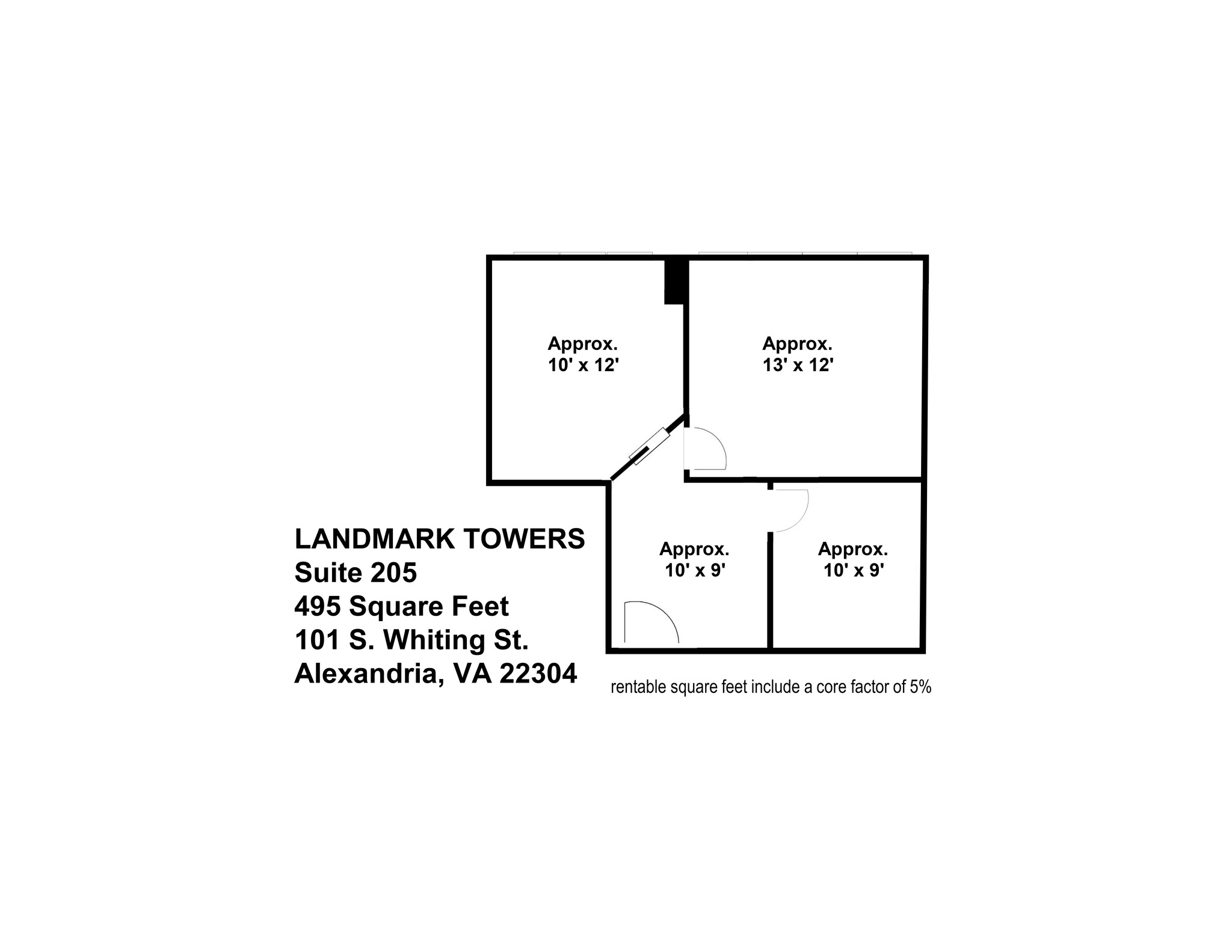 101 S Whiting St, Alexandria, VA for lease Site Plan- Image 1 of 6