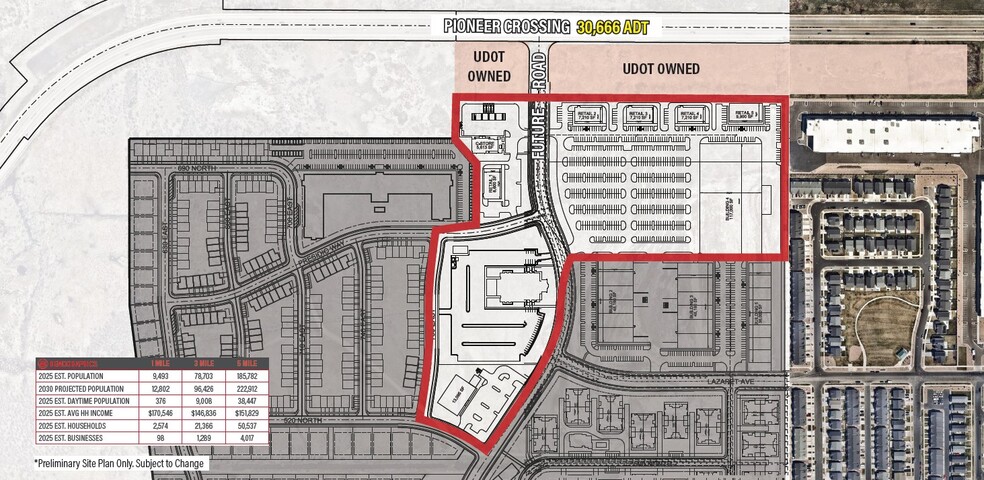 NEC Lazaret Ave, Saratoga Springs, UT for lease - Building Photo - Image 3 of 3
