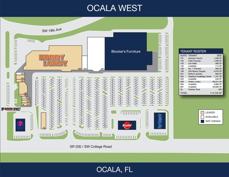 2400 SW College Rd, Ocala, FL for sale - Site Plan - Image 1 of 1