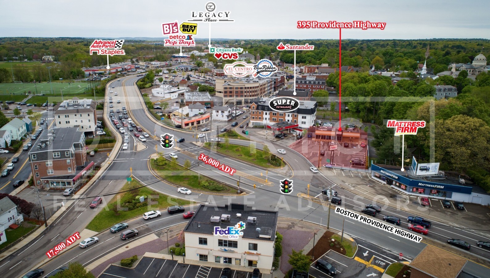 395 Providence Hwy, Dedham, MA, 02026 Fast Food Property For Sale