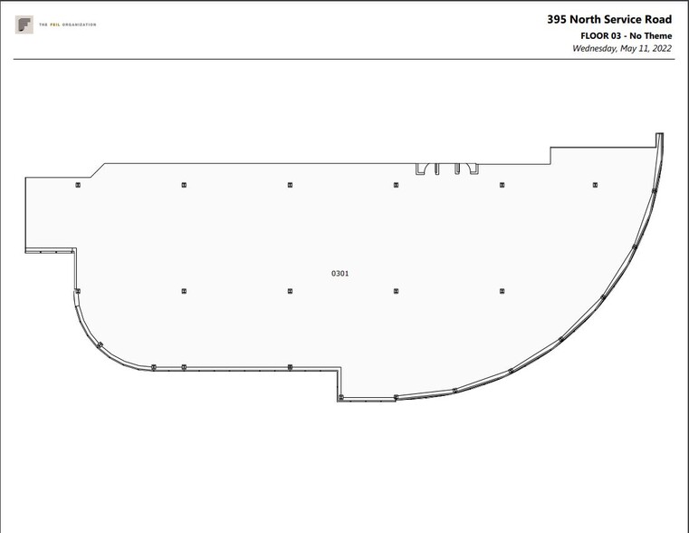 395 N Service Rd, Melville, NY for lease - Floor Plan - Image 2 of 2