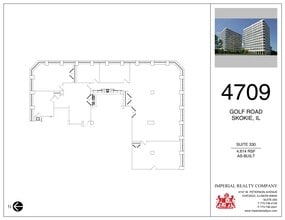 4709-4711 Golf Rd, Skokie, IL for lease Site Plan- Image 1 of 1