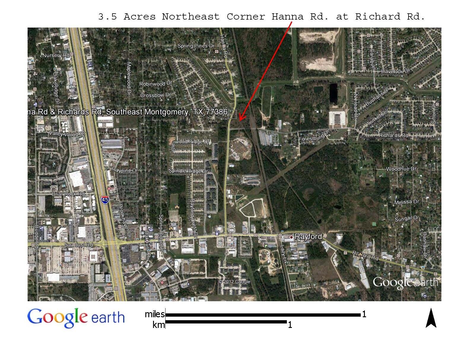 Hanna Rd & Richard Rd, Spring, TX for sale Building Photo- Image 1 of 1