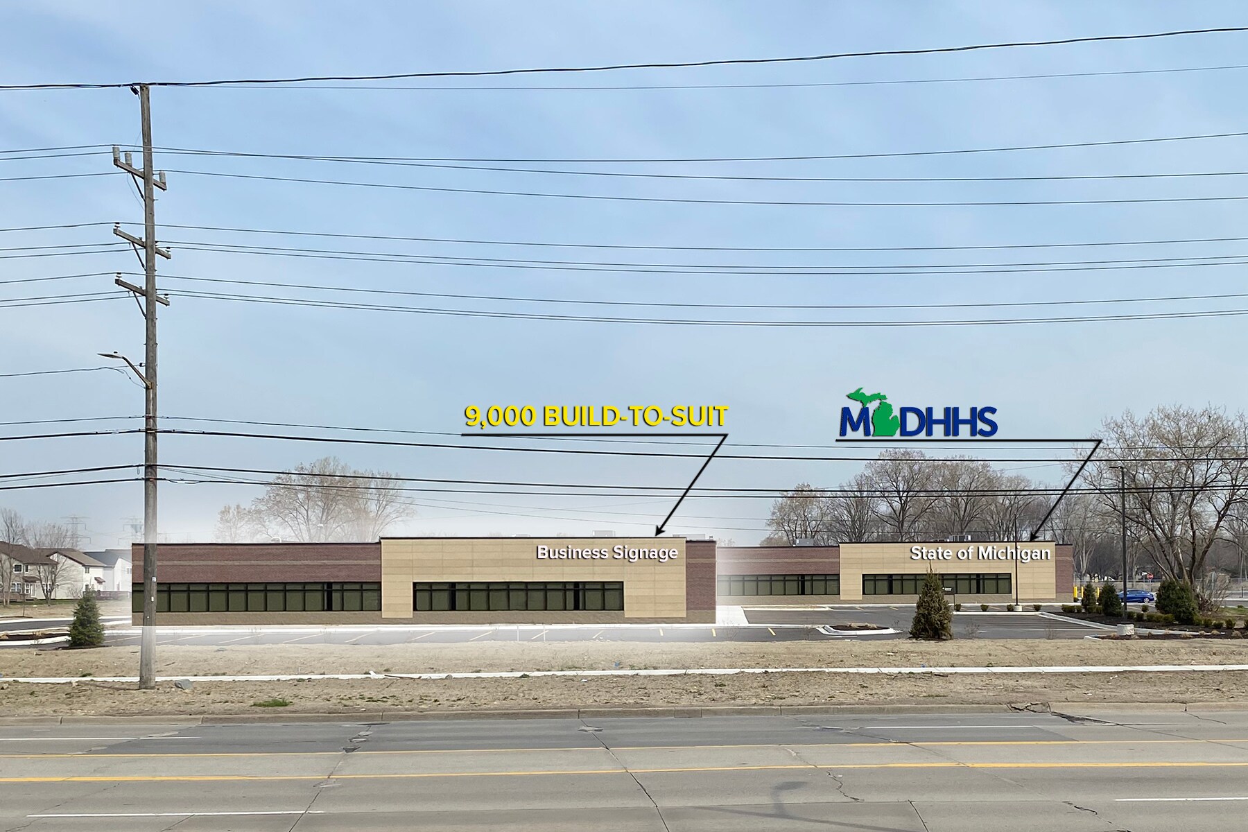 13041 10 Mile Rd, Warren, MI 48089 Office for Lease